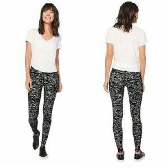 Lululemon Wunder Under Hi Rise Tight 28" Liquid Platinum Alpine White Sz 4 - Picture 1 of 4